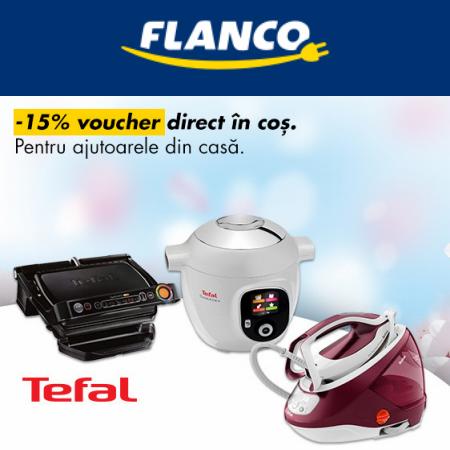 Catalog Flanco Darabani | Ofertele Tefal -15% Voucher | 16.04.2022 - 26.05.2022