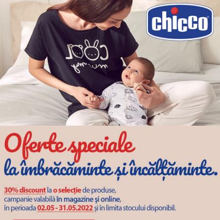 Jucarii și Copii Oferte | Oferte Speciale 30% Discount de Chicco | 02.05.2022 - 31.05.2022