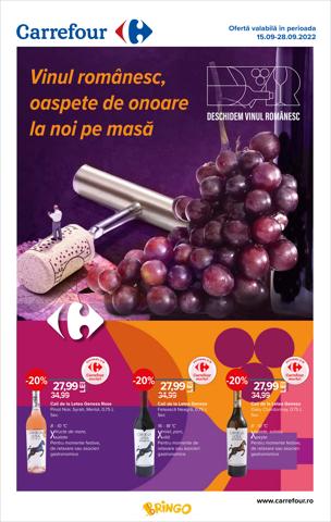 Catalog Carrefour Market Voluntari | Catalog special - Vinuri romanesti | 15.09.2022 - 28.09.2022