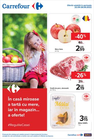 Catalog Carrefour Market Bistrița | Ai vazut ce oferte ti-am pregatit? | 26.09.2022 - 28.09.2022
