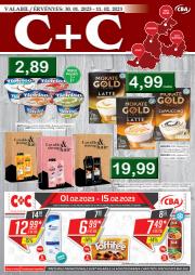 Supermarket oferte la Lugoj | Revista C+C februarie 2023 de CBA | 27.01.2023 - 11.02.2023