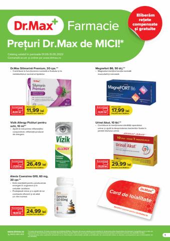 Catalog Dr.max | Preturi Dr.Max de MICI! | 04.05.2022 - 31.05.2022