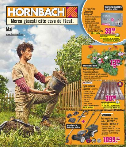 Materiale de Constructii și Bricolaj Oferte | Pregătește-ți vara încă de acum! mai 2022 de Hornbach | 02.05.2022 - 05.06.2022