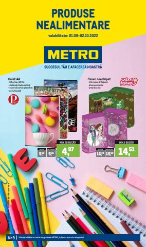 Catalog Metro | Catalog Produse Nealimentare | 01.09.2022 - 02.10.2022