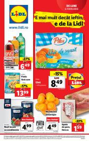 Supermarket oferte la Lugoj | în perioada 6.02-12.02.2023 de Lidl | 01.02.2023 - 12.02.2023