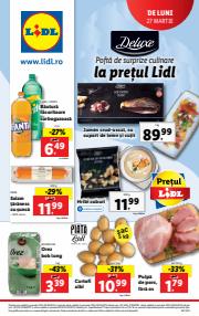 Supermarket oferte la București | în perioada 27.03-02.04.2023 de Lidl | 22.03.2023 - 02.04.2023