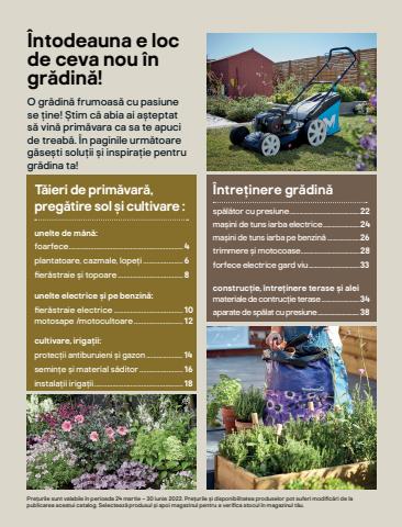Catalog Brico Depôt | Bucură-te de grădină cu ceva NOU de la Brico! | 01.04.2022 - 30.06.2022