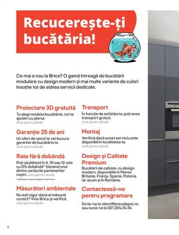 Catalog Brico Depôt București | Catalog bucătării modulare | 29.07.2022 - 31.12.2022