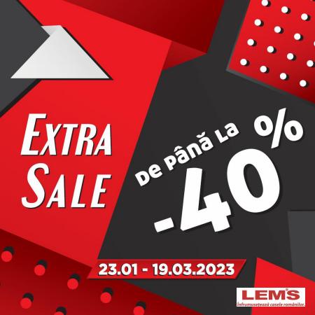 Catalog Lems Timișoara | Extra Sale de până la -40% | 03.02.2023 - 19.03.2023