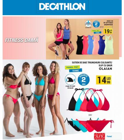 Sport oferte la București | Reduceri pentru Femei -30% de Decathlon | 18.06.2022 - 26.06.2022
