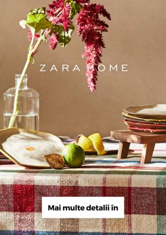 Catalog Zara Home Constanța | News Zara Home | 17.05.2022 - 16.06.2022