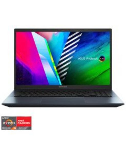 Ofertă Laptop ASUS Vivobook M3500QA-L1165, AMD Ryzen 5 5600H, 15.6", Full HD, OLED, 8GB, 512GB SSD, AMD Radeo Graphics, Free Dos, Albastru inchis 3299,99 lei