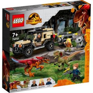 Ofertă LEGO® Jurassic World Transport de Piroraptor si Dilophosaurus (76951) 259,99 lei la Noriel