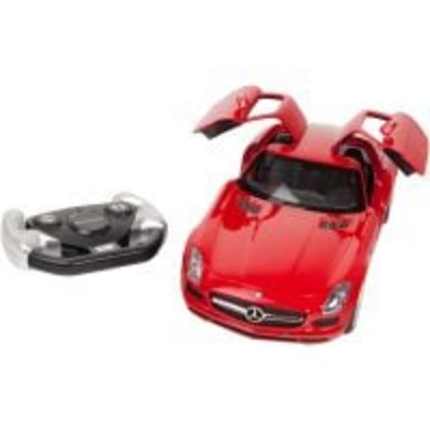 Ofertă Masina cu telecomanda Rastar Mercedes Benz SLS AMG 1:14, Rosu 159,99 lei