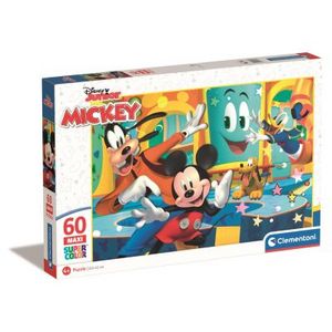 Ofertă Puzzle Clementoni, Maxi, Disney Mickey Mouse, 60 piese 34,39 lei la Noriel
