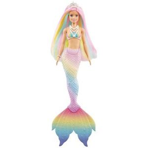 Ofertă Papusa Barbie Dreamtopia Color Change, Sirena 99,99 lei la Noriel