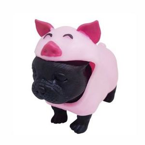 Ofertă Mini figurina, Dress Your Puppy, Buldog Francez in costum de porc, S1 19,99 lei la Noriel