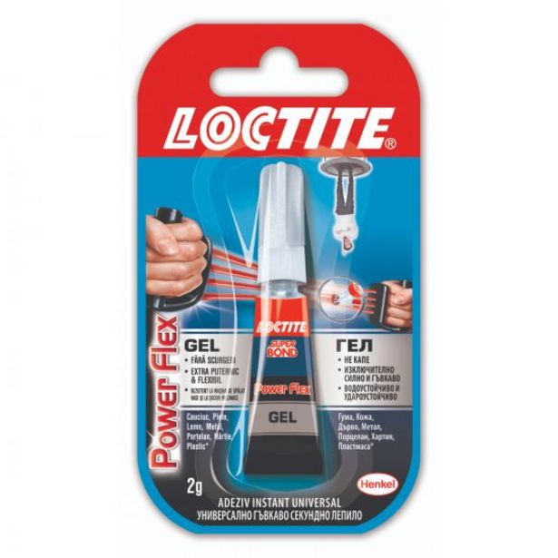 Ofertă Adeziv Loctite Power Flex, de reparare, gel, flexibil, 2 g 3,9 lei