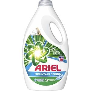 Ofertă Detergent lichid ARIEL Mountain Spring, 2.2l, 40 spalari 44,99 lei la Altex