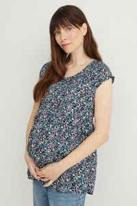 Ofertă Bluză fără mâneci gravide - cu flori 15,99 lei la C&A