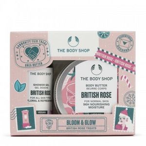 Ofertă Set cadou Bloom & Glow British Rose Treats 60 lei la The Body Shop