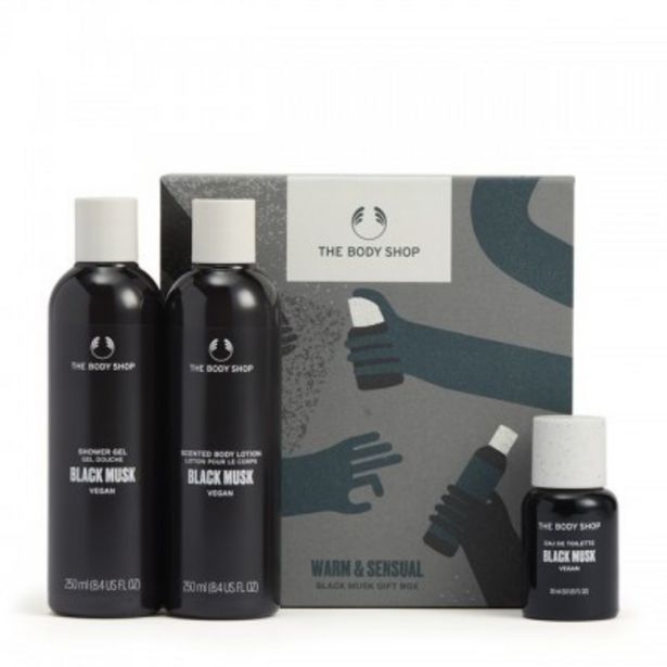 Ofertă Set cadou Warm & Sensual Black Musk Gift Box 119 lei la The Body Shop