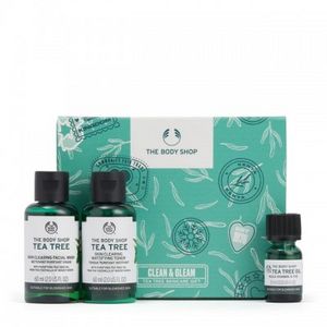 Ofertă Set cadou Clean & Gleam Tea Tree Skincare Gift 140 lei la The Body Shop