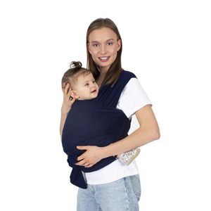 Ofertă Sal purtare elastic cu suport lombar, albastru, Sevi Bebe 142 lei la Bebe Tei